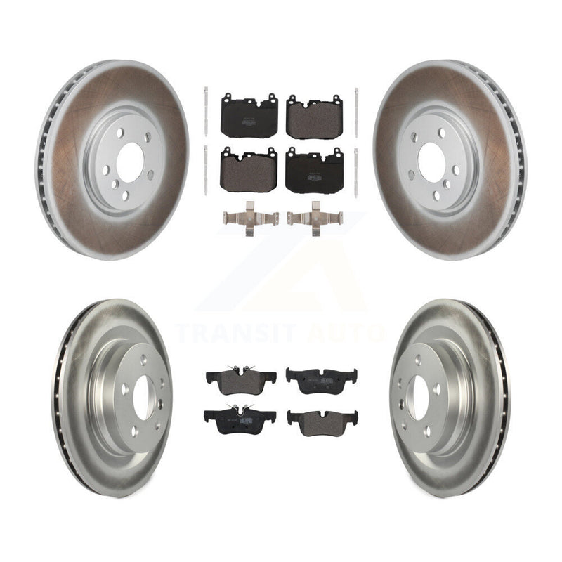 Transit Auto KGF-103111 Disc Brake Kit for 2017-2019 Mini Cooper Countryman, Mini Cooper Clubman - Front and Rear