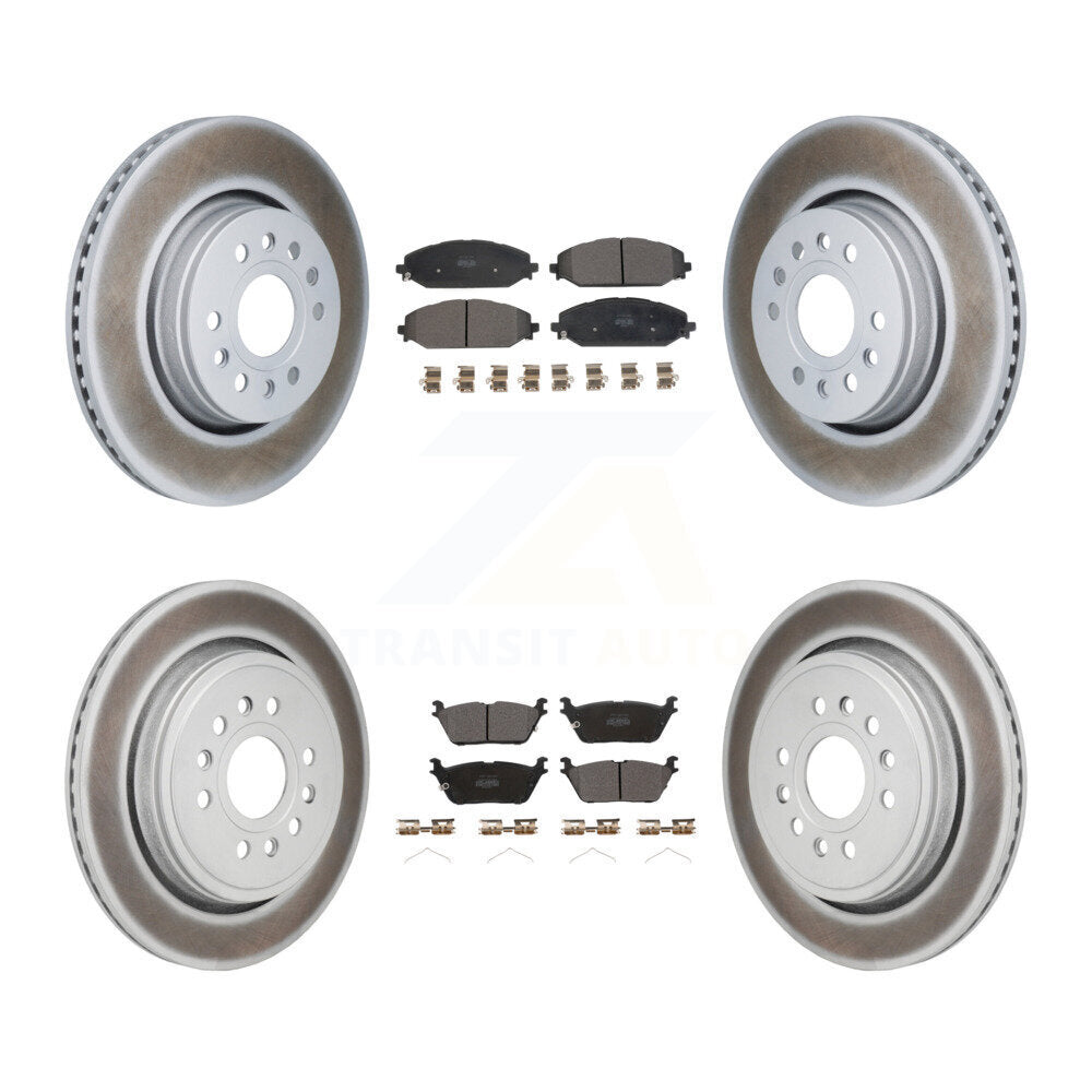 Transit Auto KGF-103112 Disc Brake Kit for 2021-2024 Jeep Grand Wagoneer L, Jeep Wagoneer L and More - Front and Rear