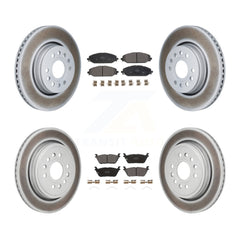 Transit Auto KGF-103112 Disc Brake Kit for 2021-2024 Jeep Grand Wagoneer L, Jeep Wagoneer L and More - Front and Rear
