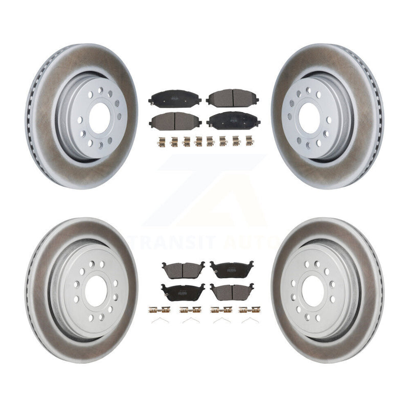 Transit Auto KGF-103112 Disc Brake Kit for 2021-2024 Jeep Grand Wagoneer L, Jeep Wagoneer L and More - Front and Rear