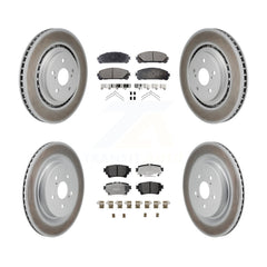 Transit Auto KGF-103116 Disc Brake Kit for 2020-2022 Toyota Highlander - Front and Rear
