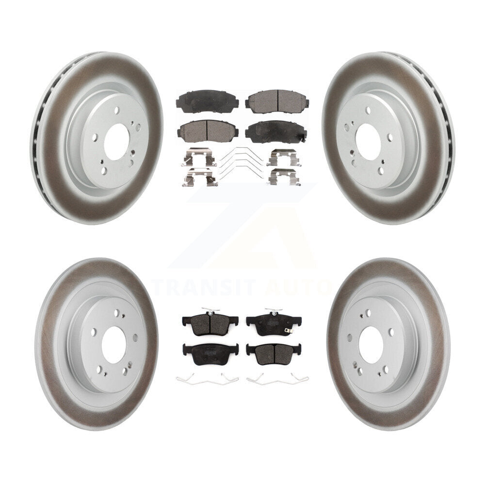 Transit Auto KGF-103118 Disc Brake Kit for 2021-2023 Acura TLX - Front and Rear