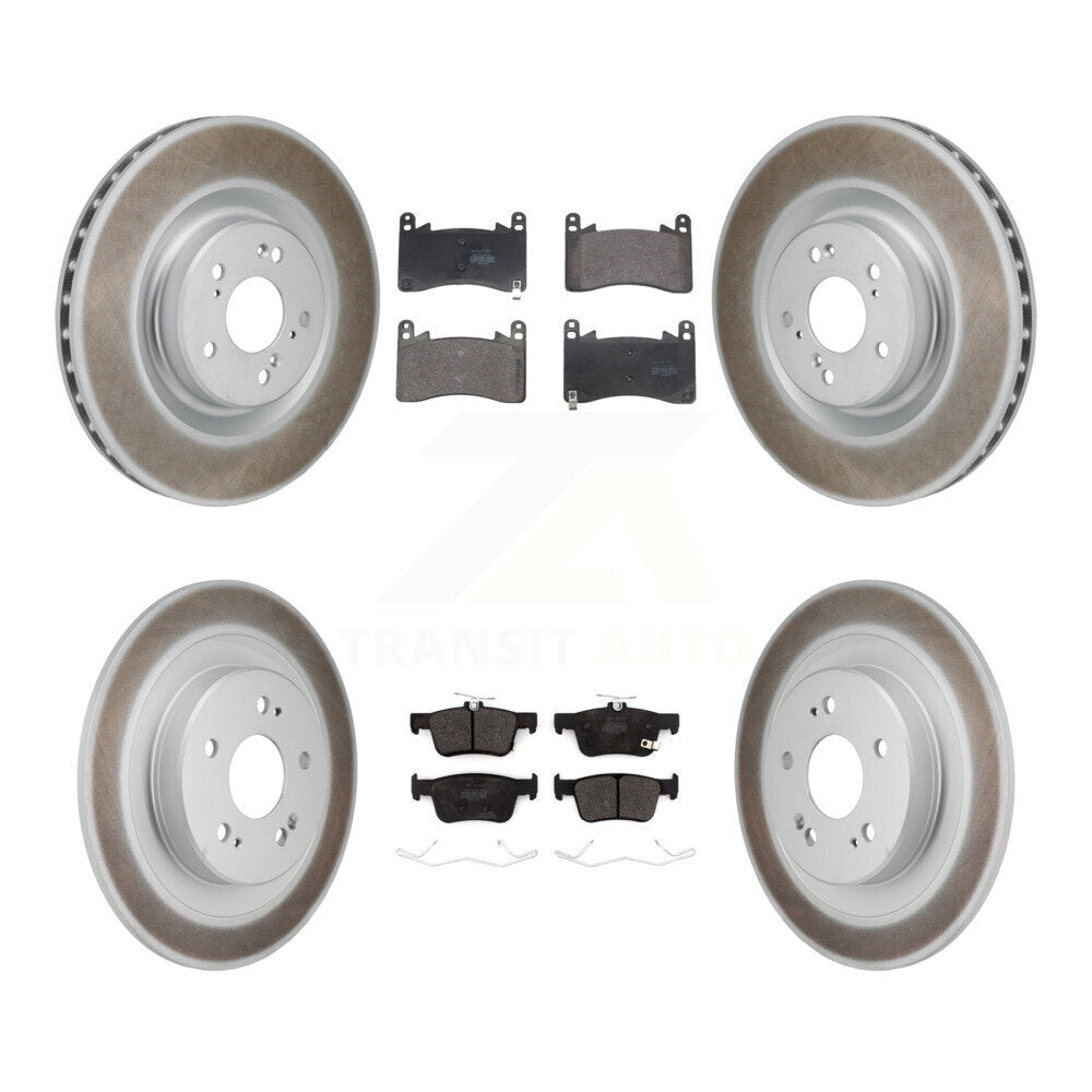 Transit Auto KGF-103119 Disc Brake Kit for 2021-2023 Acura TLX - Front and Rear