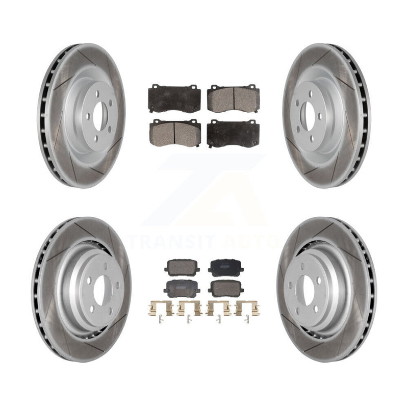 Transit Auto KGF-103120 Disc Brake Kit for 2014-2016 Dodge Charger - Front and Rear
