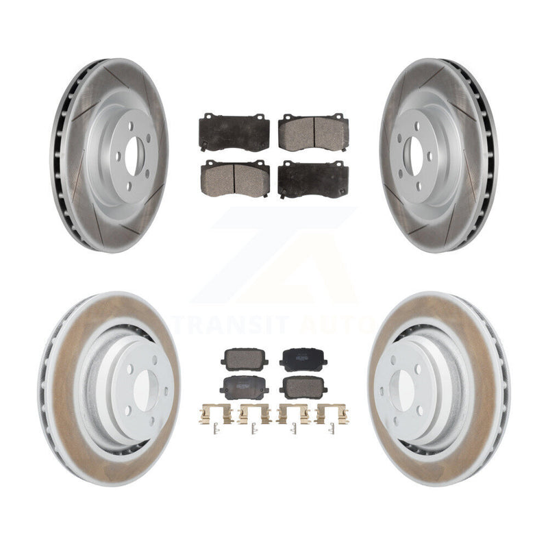 Transit Auto KGF-103121 Disc Brake Kit for 2014-2016 Dodge Charger - Front and Rear