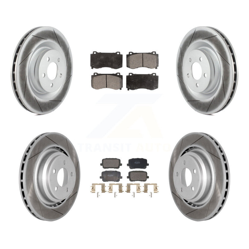 Transit Auto KGF-103122 Disc Brake Kit for 2014-2016 Dodge Charger - Front and Rear