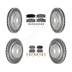 Transit Auto KGF-103124 Disc Brake Kit for 2014-2021 Dodge Charger - Front and Rear