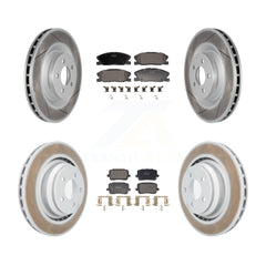 Transit Auto KGF-103125 Disc Brake Kit for 2014-2021 Dodge Charger - Front and Rear