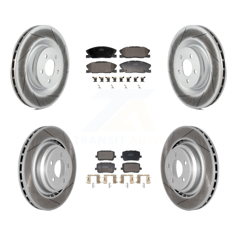 Transit Auto KGF-103126 Disc Brake Kit for 2014-2021 Dodge Charger - Front and Rear