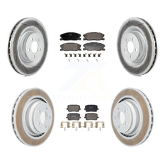 Transit Auto KGF-103127 Disc Brake Kit for 2014-2021 Dodge Charger - Front and Rear