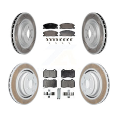 Transit Auto KGF-103129 Disc Brake Kit for 2014-2021 Dodge Charger - Front and Rear