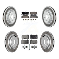 Transit Auto KGF-103130 Disc Brake Kit for 2014-2021 Dodge Charger - Front and Rear