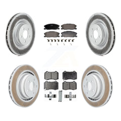 Transit Auto KGF-103131 Disc Brake Kit for 2014-2021 Dodge Charger - Front and Rear