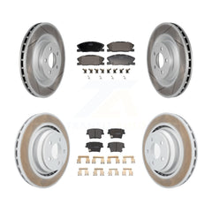 Transit Auto KGF-103133 Disc Brake Kit for 2015 Dodge Charger - Front and Rear
