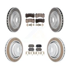 Transit Auto KGF-103137 Disc Brake Kit for 2016 Dodge Charger - Front and Rear