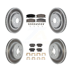 Transit Auto KGF-103140 Disc Brake Kit for 2017-2018 Dodge Charger - Front and Rear
