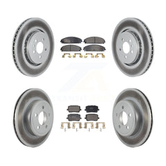 Transit Auto KGF-103142 Disc Brake Kit for 2017-2018 Dodge Charger - Front and Rear