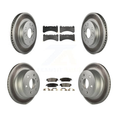 Transit Auto KGF-103143 Disc Brake Kit for 2014-2020 Chevrolet Suburban, Cadillac Escalade and More - Front and Rear