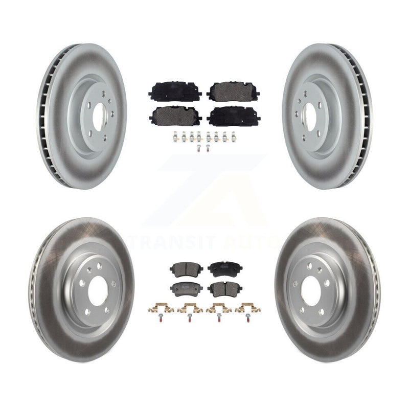 Transit Auto KGF-103144 Disc Brake Kit for 2020-2023 Audi Q5 PHEV, Audi S4 and More - Front and Rear