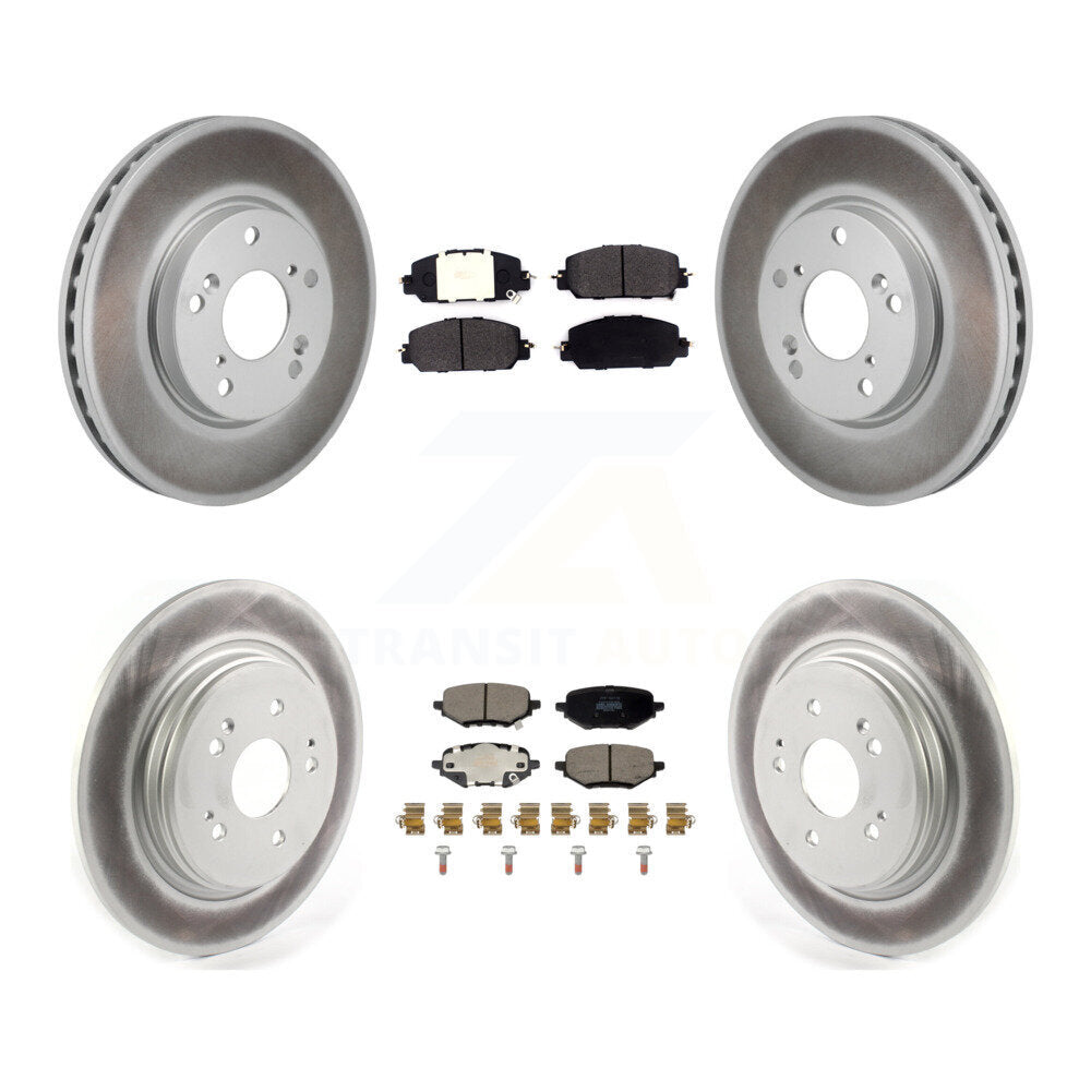 Transit Auto KGF-103145 Disc Brake Kit for 2017-2021 Honda Clarity - Front and Rear