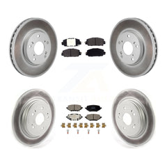 Transit Auto KGF-103145 Disc Brake Kit for 2017-2021 Honda Clarity - Front and Rear