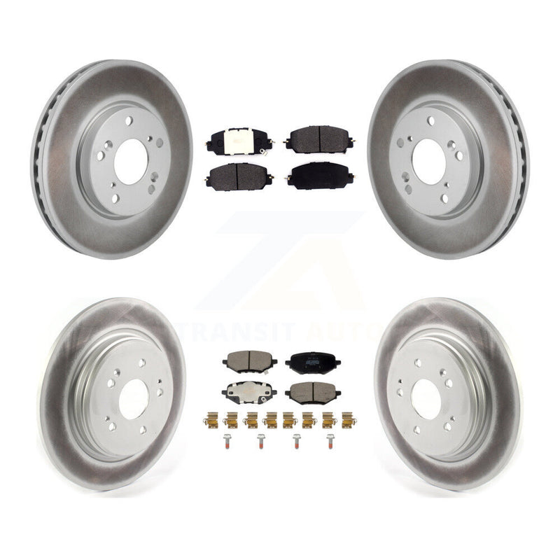 Transit Auto KGF-103145 Disc Brake Kit for 2017-2021 Honda Clarity - Front and Rear