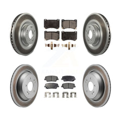 Transit Auto KGF-103146 Disc Brake Kit for 2011 Hyundai Equus - Front and Rear
