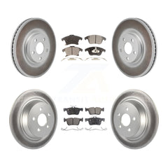 Transit Auto KGF-103148 Disc Brake Kit for 2017-2020 Lincoln MKZ - Front and Rear