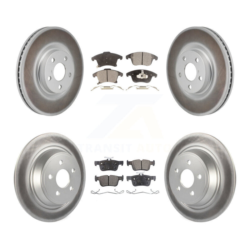 Transit Auto KGF-103148 Disc Brake Kit for 2017-2020 Lincoln MKZ - Front and Rear