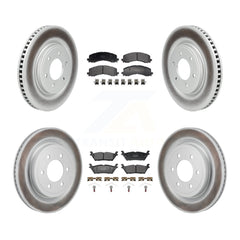 Transit Auto KGF-103156 Disc Brake Kit for 2022-2023 Ford F-150 Lightning - Front and Rear