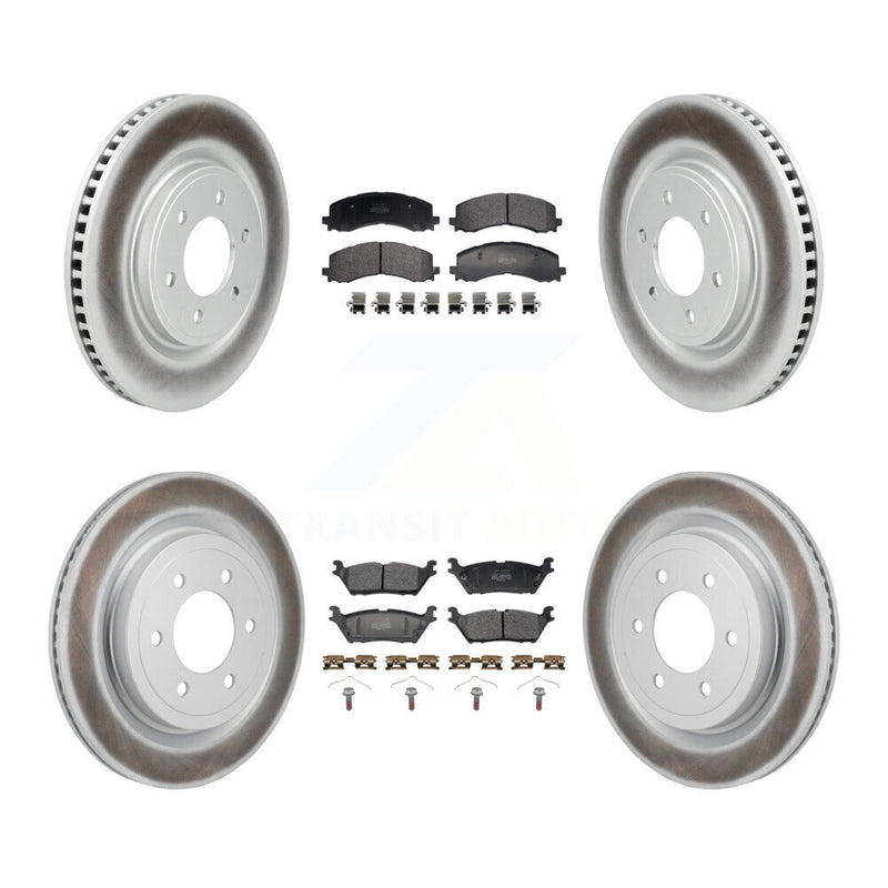 Transit Auto KGF-103156 Disc Brake Kit for 2022-2023 Ford F-150 Lightning - Front and Rear