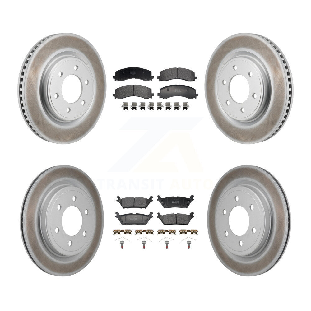 Transit Auto KGF-103157 Disc Brake Kit for 2021-2025 Ford Expedition, Lincoln Navigator, Ford F-150 - Front and Rear