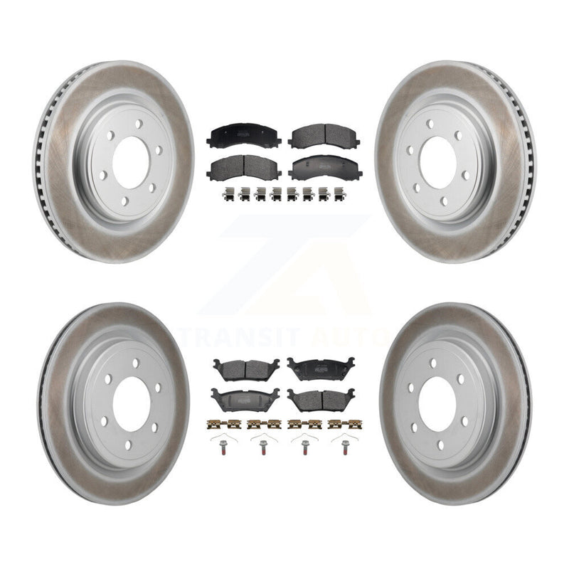 Transit Auto KGF-103157 Disc Brake Kit for 2021-2025 Ford Expedition, Lincoln Navigator, Ford F-150 - Front and Rear
