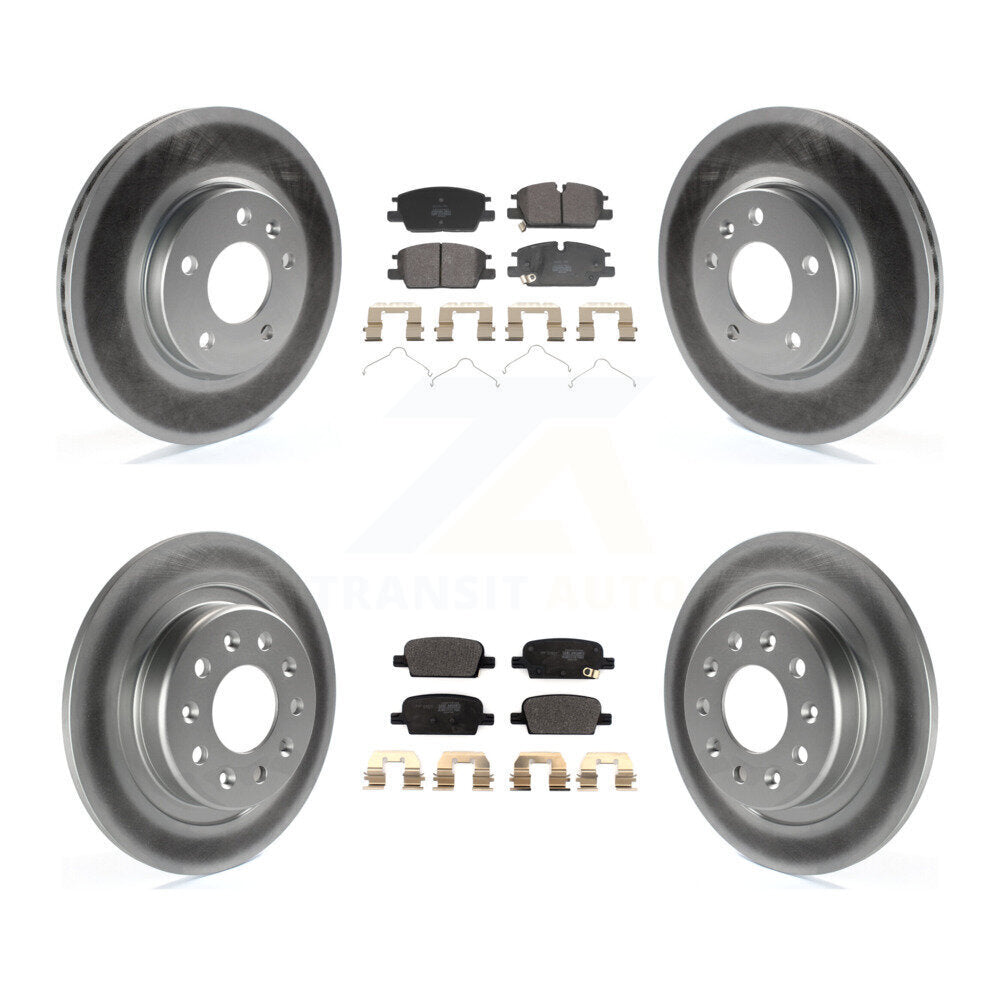 Transit Auto KGF-103163 Disc Brake Kit for 2020-2022 Chevrolet Malibu - Front and Rear
