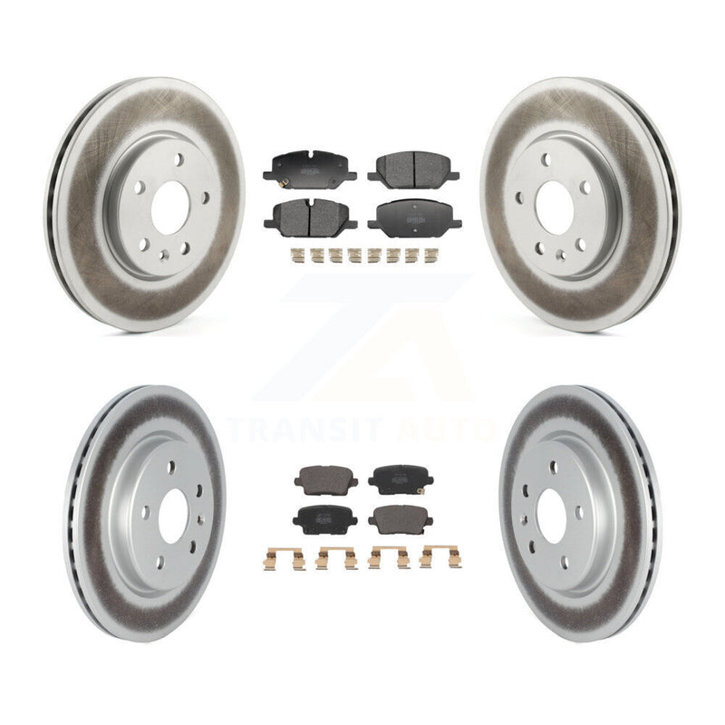 Transit Auto KGF-103164 Disc Brake Kit for 2020-2023 Buick Envision, Cadillac XT4 - Front and Rear