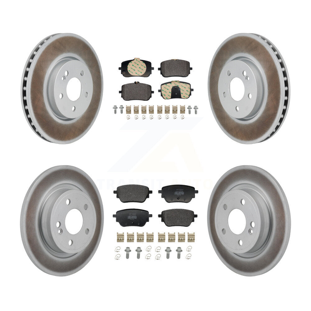 Transit Auto KGF-103166 Disc Brake Kit for 2019-2023 Mercedes-Benz CLA250, Mercedes-Benz A220 - Front and Rear