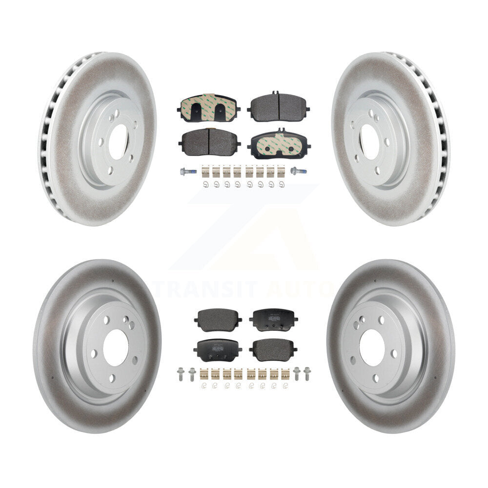 Transit Auto KGF-103169 Disc Brake Kit for 2020-2023 Mercedes-Benz EQB 300, Mercedes-Benz EQB 350, Mercedes-Benz GLB250 - Front and Rear