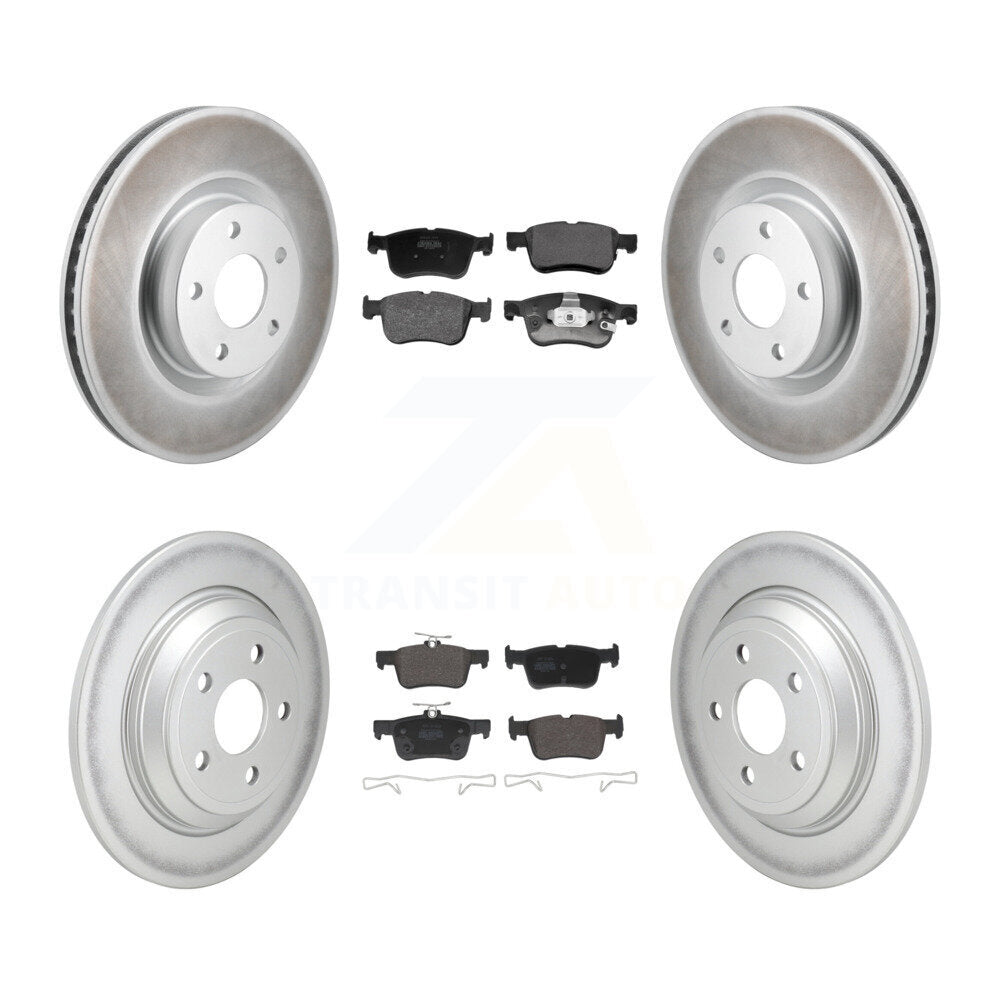 Transit Auto KGF-103171 Disc Brake Kit for 2020-2023 Ford Bronco Sport, Lincoln Corsair, Ford Escape - Front and Rear