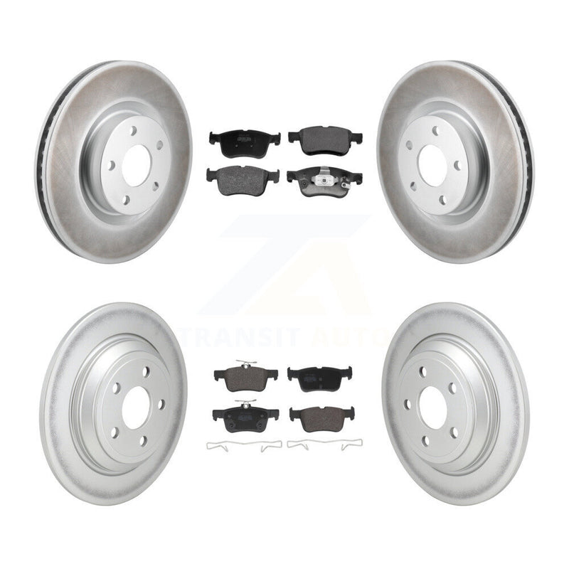 Transit Auto KGF-103171 Disc Brake Kit for 2020-2023 Ford Bronco Sport, Lincoln Corsair, Ford Escape - Front and Rear