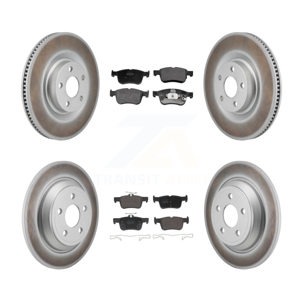 Transit Auto KGF-103172 Disc Brake Kit for 2022-2023 Ford Maverick - Front and Rear