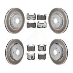 Transit Auto KGF-103173 Disc Brake Kit for 2018-2022 Genesis G70, Kia Stinger - Front and Rear