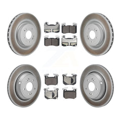 Transit Auto KGF-103174 Disc Brake Kit for 2022 Genesis G70 - Front and Rear