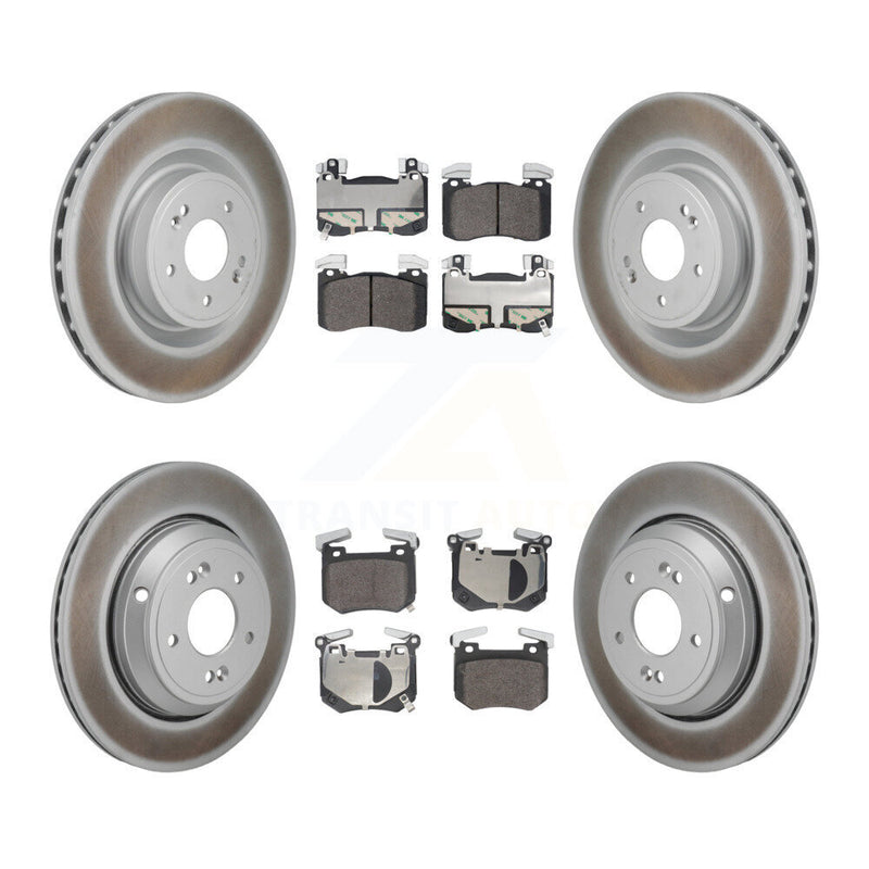 Transit Auto KGF-103174 Disc Brake Kit for 2022 Genesis G70 - Front and Rear