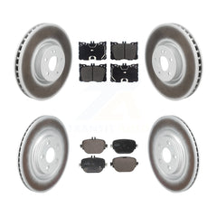 Transit Auto KGF-103176 Disc Brake Kit for 2017-2022 Mercedes-Benz E450, Mercedes-Benz E53 AMG and More - Front and Rear