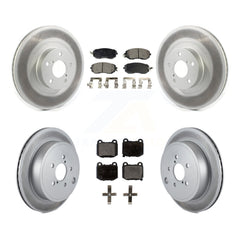 Transit Auto KGF-103179 Disc Brake Kit for 2017 Subaru BRZ - Front and Rear