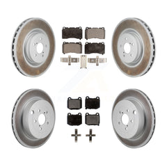 Transit Auto KGF-103180 Disc Brake Kit for 2017-2020 Toyota 86, Subaru BRZ - Front and Rear