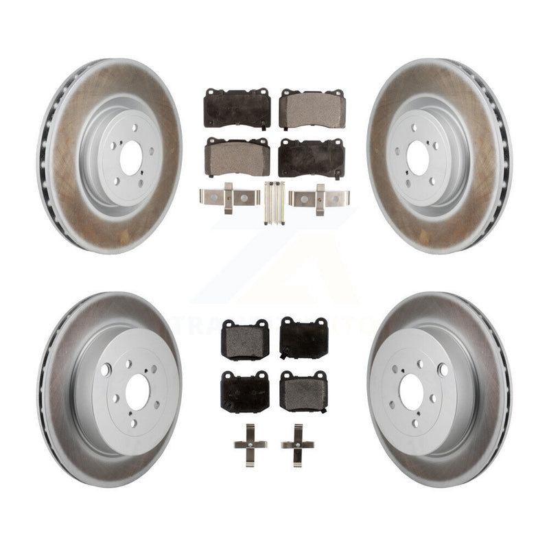 Transit Auto KGF-103180 Disc Brake Kit for 2017-2020 Toyota 86, Subaru BRZ - Front and Rear