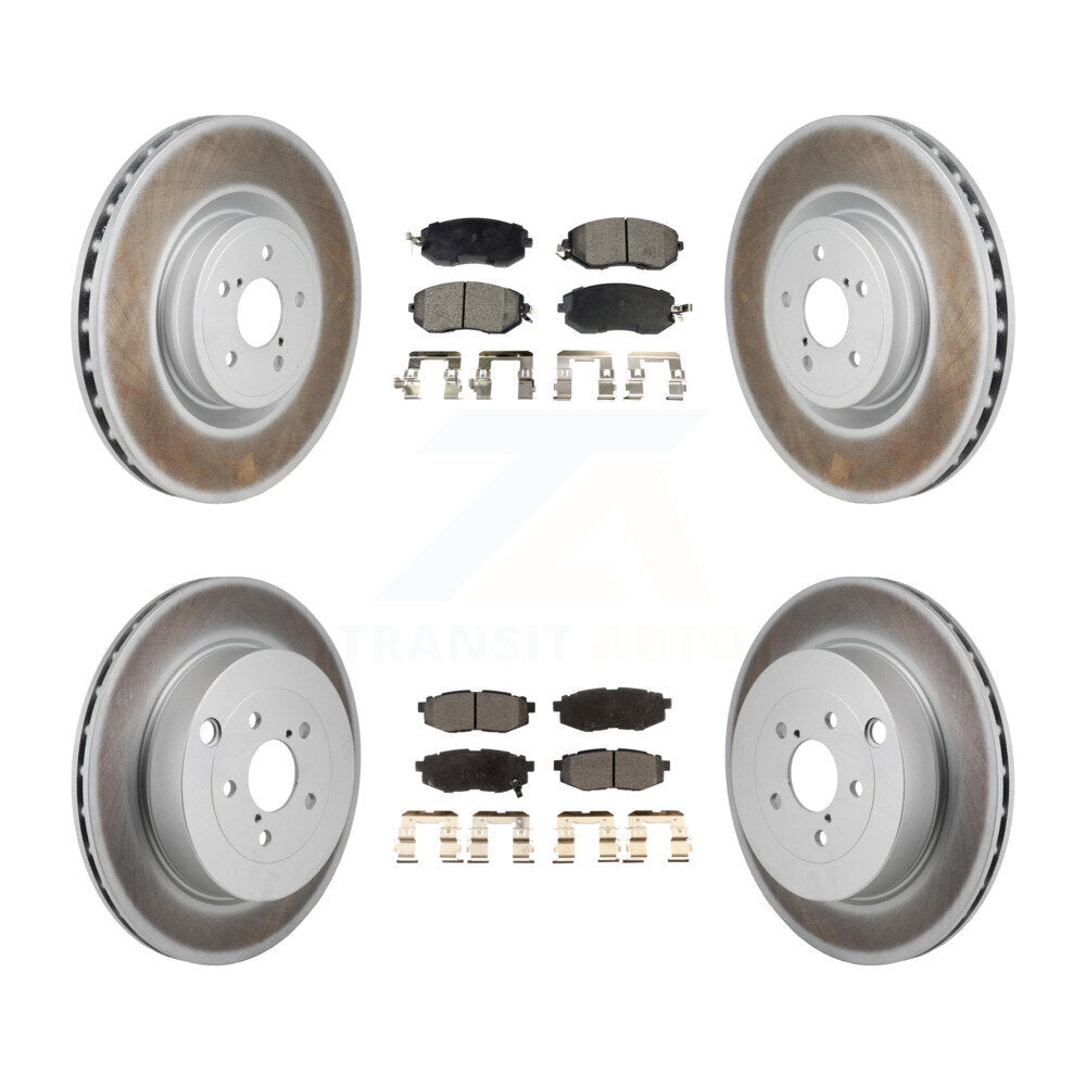 Transit Auto KGF-103182 Disc Brake Kit for 2019 Toyota 86 - Front and Rear