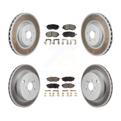Transit Auto KGF-103182 Disc Brake Kit for 2019 Toyota 86 - Front and Rear