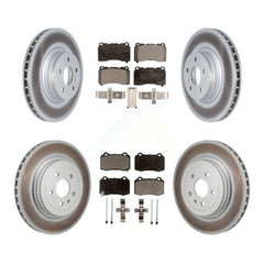 Transit Auto KGF-103183 Disc Brake Kit for 2012-2016 Tesla S - Front and Rear